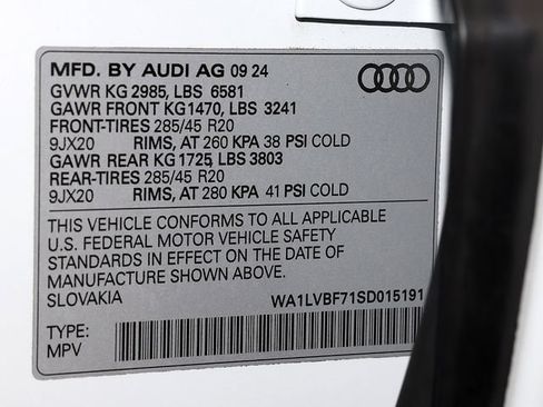 Used 2025 Audi Q7 3.0T Premium Plus w/ Premium Plus Package AWD/4WD image 42