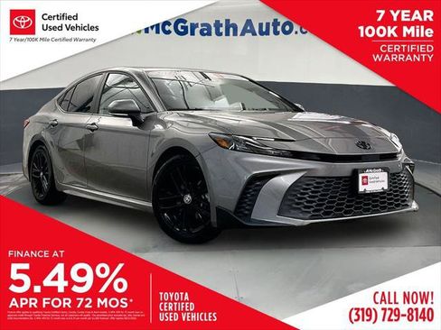 Certified 2025 Toyota Camry SE w/ Multimedia Upgrade Package FWD image 1