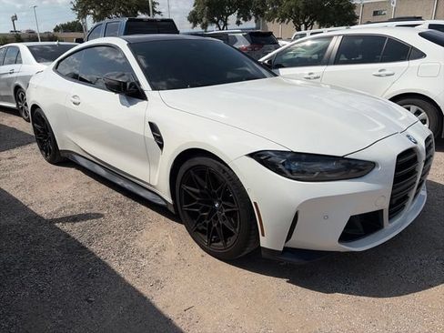 Used 2021 BMW M4 Competition w/ M Carbon Exterior Package RWD image 1