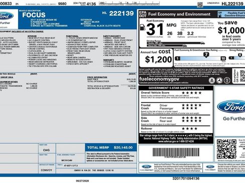 Used 2017 Ford Focus SE FWD image 17