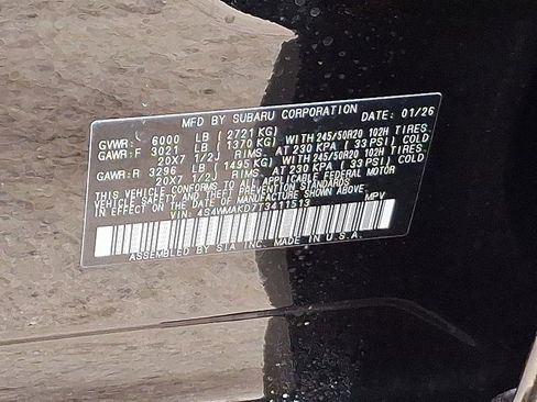 New 2026 Subaru Ascent Touring image 15