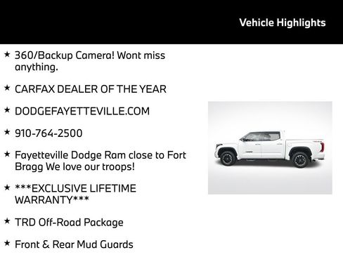 Used 2024 Toyota Tundra SR5 w/ TRD Off-Road Package image 5