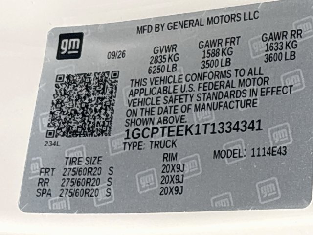 New 2026 Chevrolet Colorado Trail Boss AWD/4WD image 24