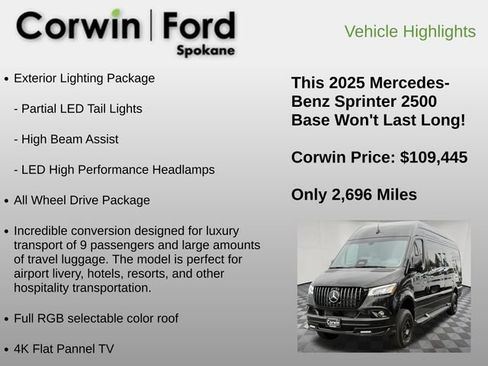 Used 2025 Mercedes-Benz Sprinter 2500 image 6