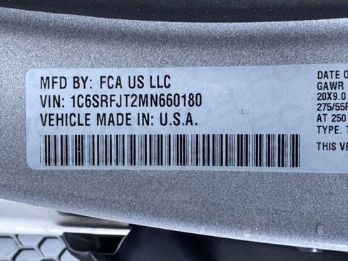 Used 2021 RAM 1500 Laramie w/ Sport Appearance Package image 49