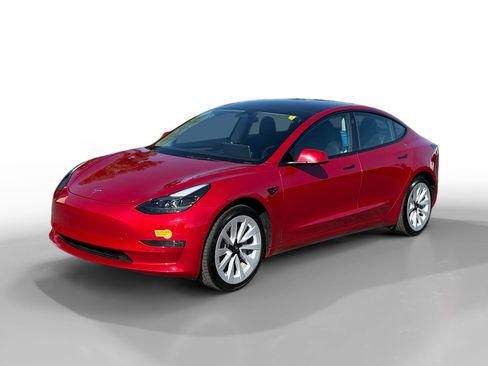 Used 2022 Tesla Model 3 Long Range AWD/4WD image 1