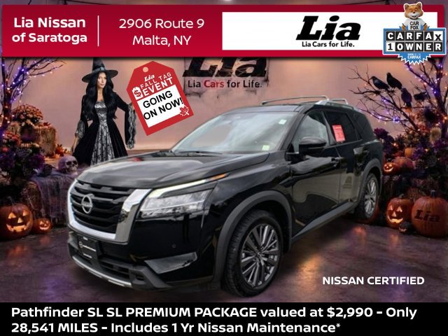 Certified 2024 Nissan Pathfinder SL w/ SL Premium Package AWD/4WD 360° Tour