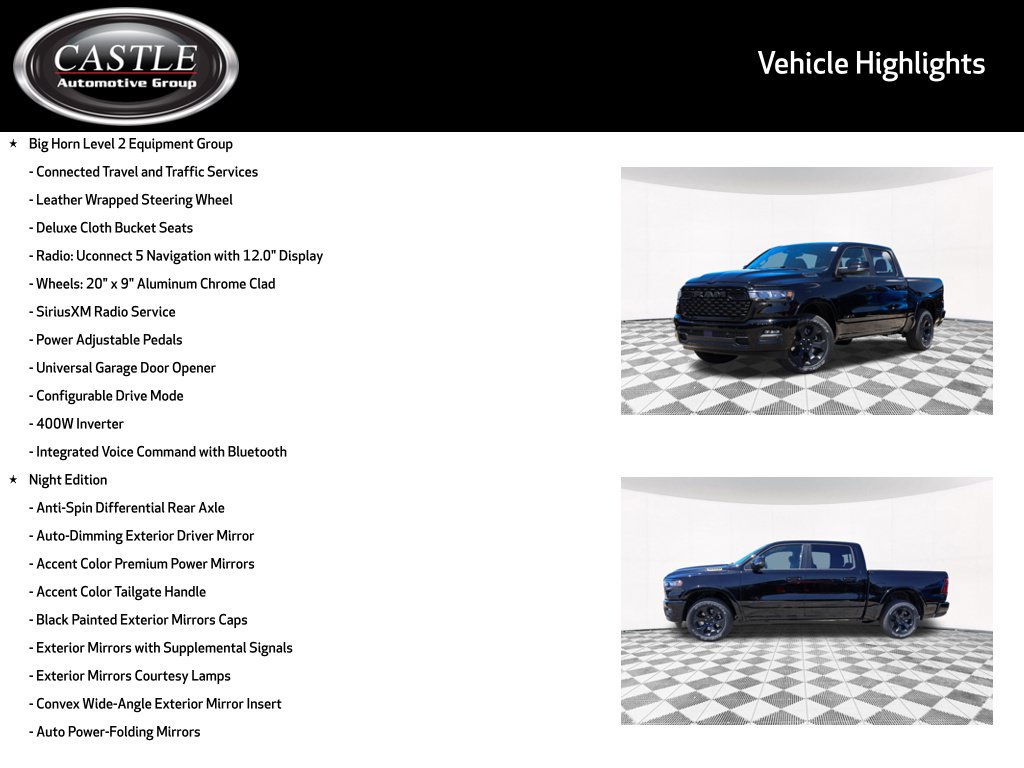 New 2026 RAM 1500 Big Horn AWD/4WD image 10