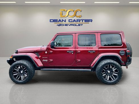 Used 2022 Jeep Wrangler Unlimited Sahara w/ LED Lighting Group image 3