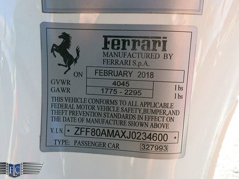 Used 2018 Ferrari 488 Spider RWD image 50