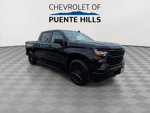 Used 2023 Chevrolet Silverado 1500 Custom w/ LPO, Dark Essentials Package RWD image 2