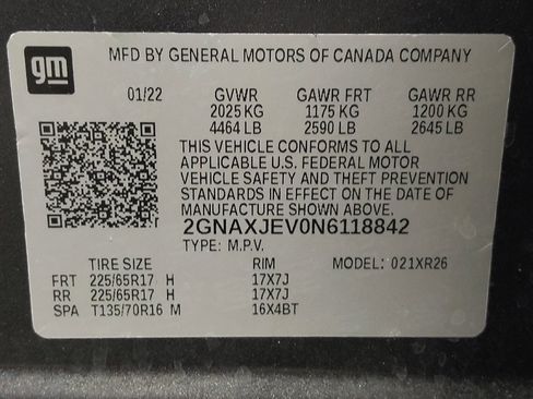 Used 2022 Chevrolet Equinox LT FWD image 33