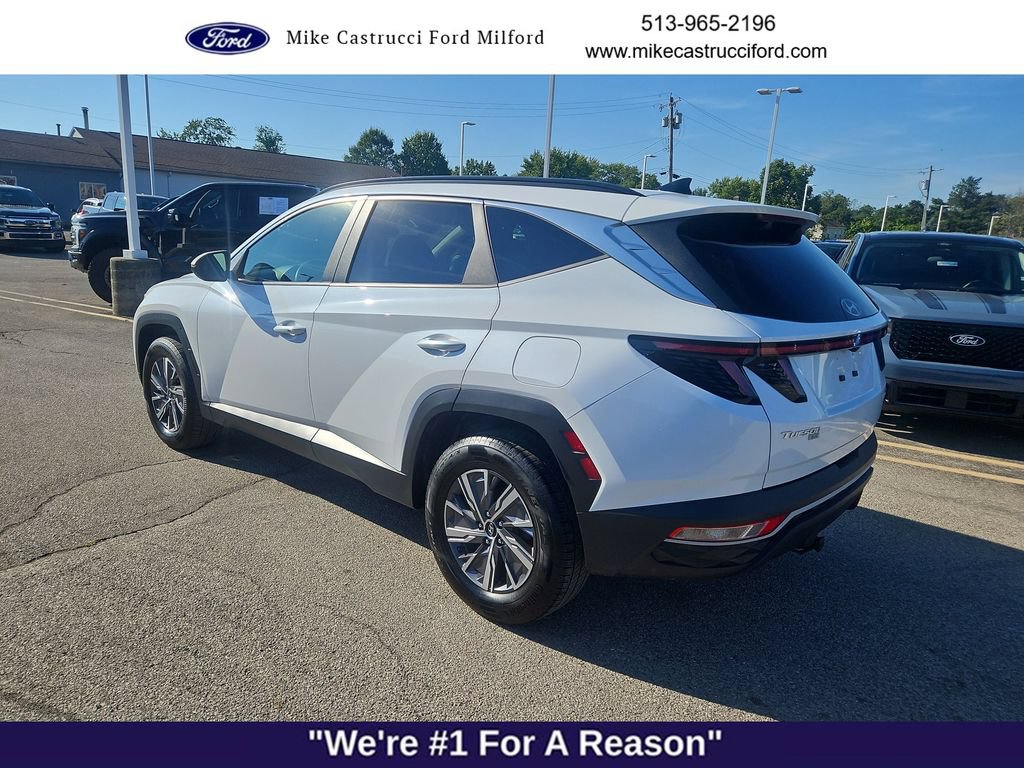 Used 2022 Hyundai Tucson Blue AWD/4WD image 4