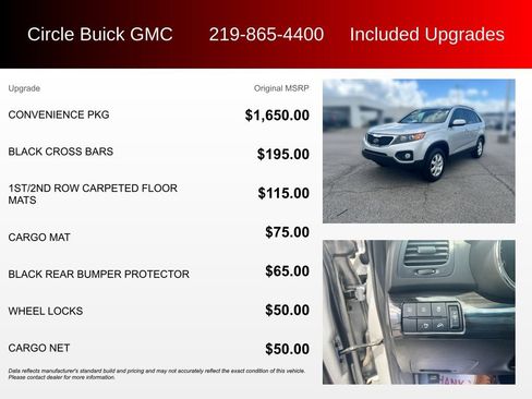 Used 2012 Kia Sorento LX w/ Convenience Pkg FWD image 3