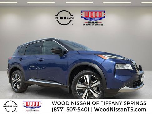 Used 2022 Nissan Rogue Platinum w/ Head-Up Display Package AWD/4WD image 1