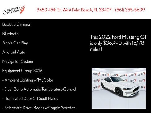 Used 2022 Ford Mustang GT w/ Equipment Group 301A image 29