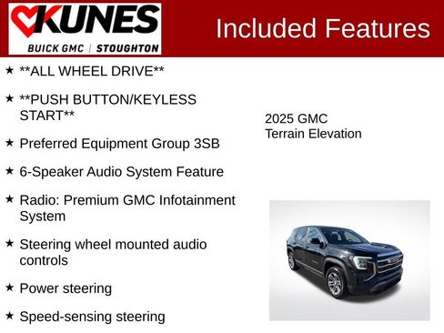 Used 2025 GMC Terrain Elevation image 3