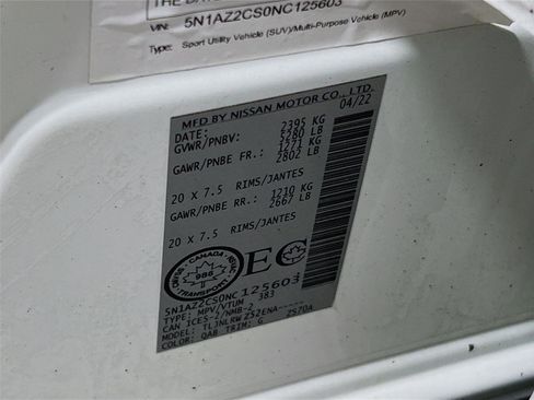 Used 2022 Nissan Murano SL image 38