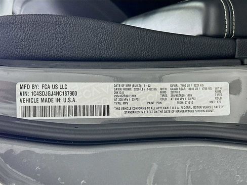 Used 2022 Dodge Durango SRT w/ Black Package image 31