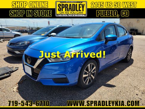 Used 2021 Nissan Versa SV FWD image 1