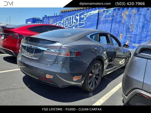 Used 2016 Tesla Model S P100D AWD/4WD image 4