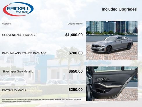 Used 2025 BMW 330i Sedan w/ Convenience Package RWD image 11