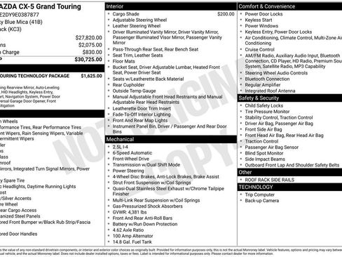 Used 2014 MAZDA CX-5 Grand Touring image 42