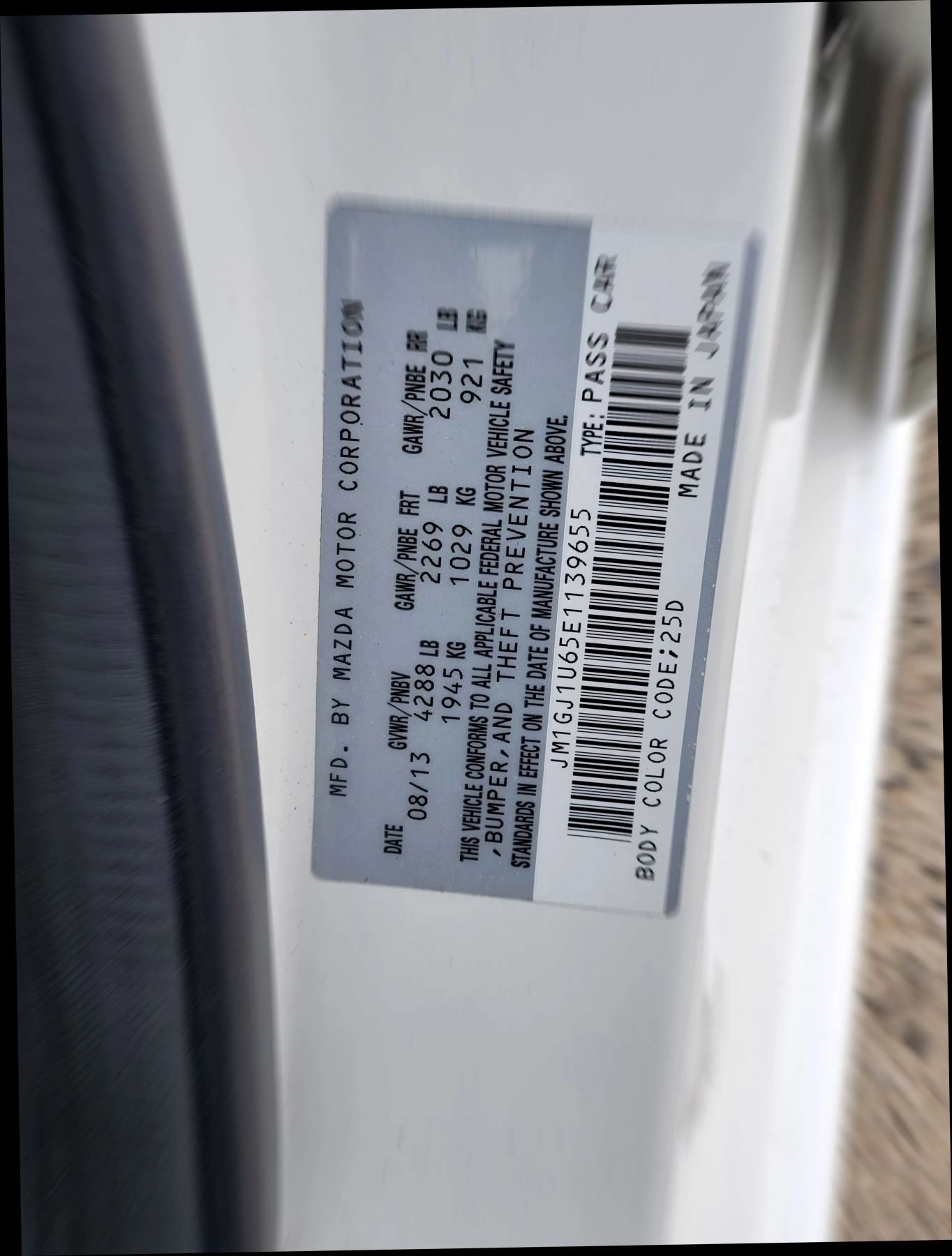 Used 2014 MAZDA MAZDA6 Sport FWD image 36