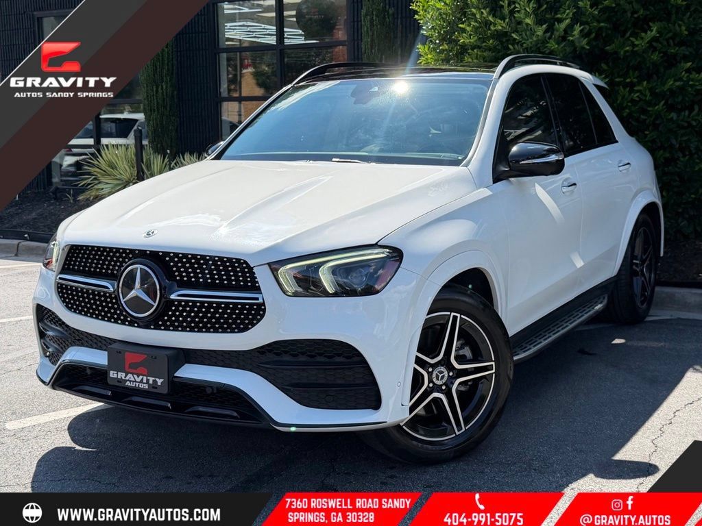 Used 2022 Mercedes-Benz GLE 450 4MATIC w/ AMG Line Exterior image 1