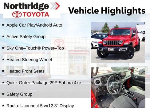 Used 2025 Jeep Wrangler Unlimited Sahara w/ Safety Group AWD/4WD image 2