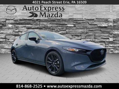 Certified 2025 MAZDA MAZDA3 Carbon AWD/4WD image 1