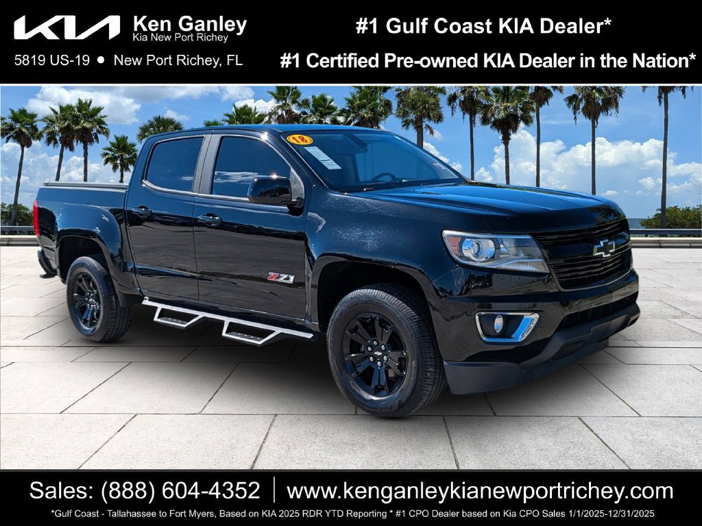 Used 2018 Chevrolet Colorado Z71 w/ Z71 Midnight Edition AWD/4WD image 1