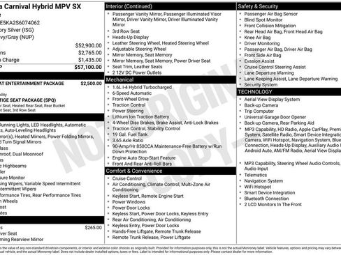 New 2025 Kia Carnival SX Prestige image 6