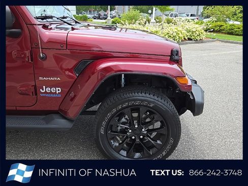 Used 2021 Jeep Wrangler Unlimited Sahara w/ Cold Weather Group AWD/4WD image 12