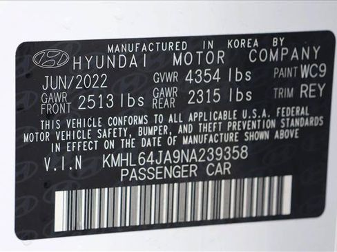 Certified 2022 Hyundai Sonata SEL FWD image 14
