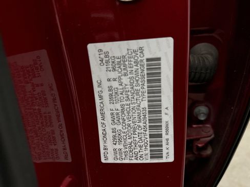 Used 2019 Honda Accord EX image 12