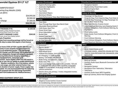 New 2026 Chevrolet Equinox EV LT w/ Comfort Package image 40