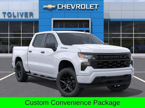 New 2026 Chevrolet Silverado 1500 Custom w/ Turbomax Blackout Package AWD/4WD image 8