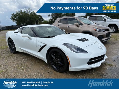 Used 2019 Chevrolet Corvette Stingray Coupe w/ 1LT RWD image 1