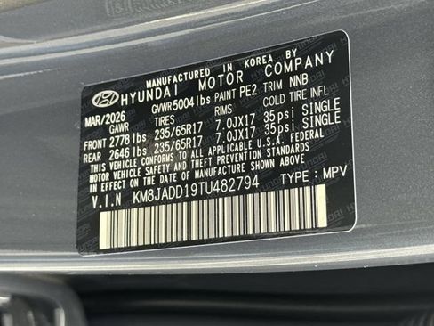 New 2026 Hyundai Tucson Blue SE AWD/4WD image 31