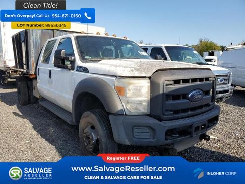 Used 2015 Ford F450 XL w/ Snow Plow Prep Package image 5