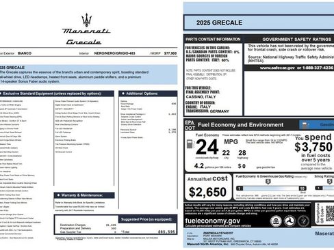 New 2025 Maserati Grecale GT image 25