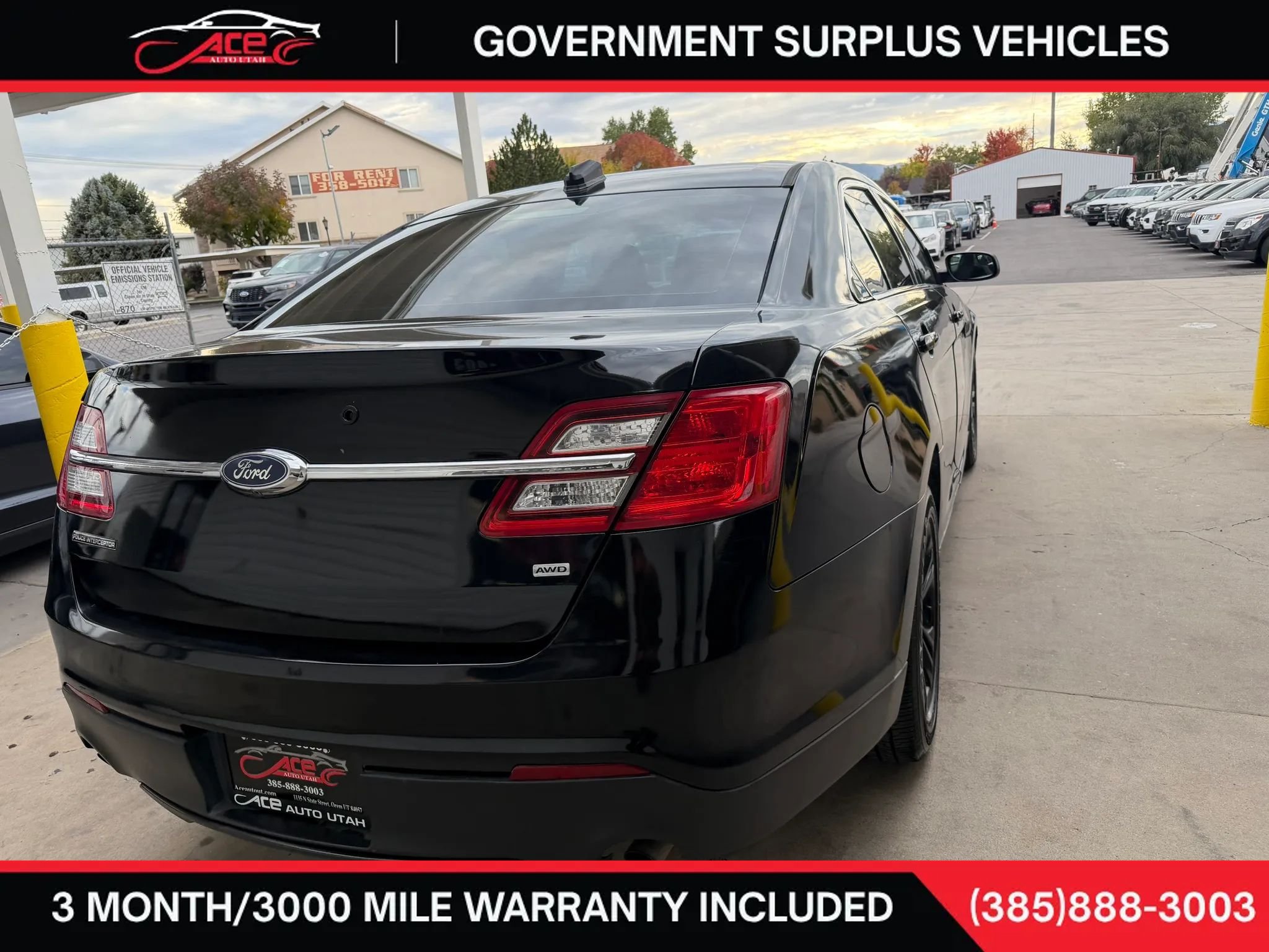 Used 2019 Ford Taurus Police Interceptor AWD image 8