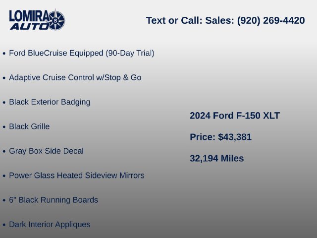 Used 2024 Ford F150 XLT w/ Equipment Group 302A MID AWD/4WD image 10