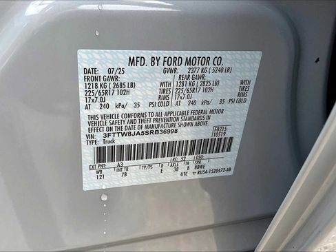 New 2025 Ford Maverick XLT w/ Equipment Group 302A image 18