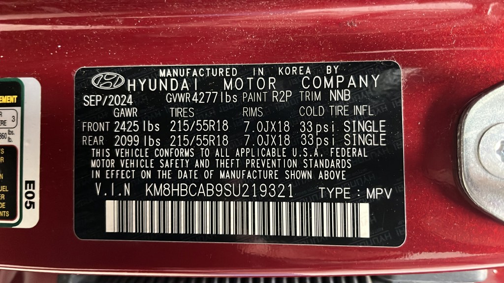 Used 2025 Hyundai Kona SEL AWD/4WD image 28