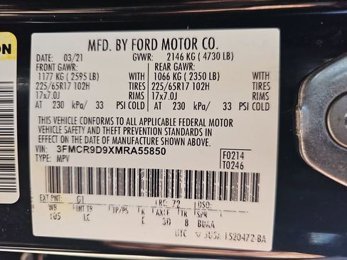 Used 2021 Ford Bronco Sport Badlands image 42