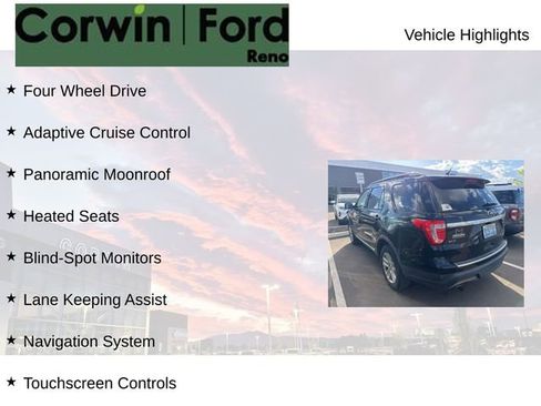Used 2018 Ford Explorer XLT w/ Equipment Group 202A AWD/4WD image 8