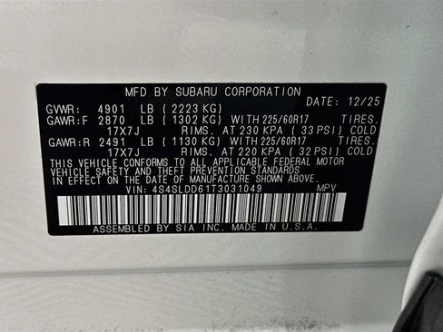 Certified 2026 Subaru Forester Premium AWD/4WD image 30