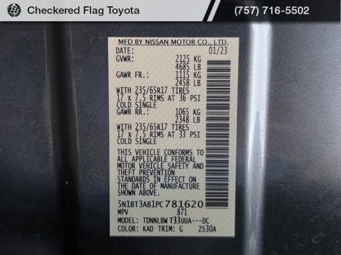 Used 2023 Nissan Rogue S image 46